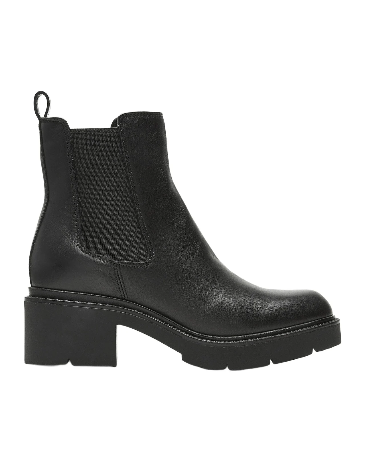 La Canadienne Axton Leather Lug-Sole Chelsea Booties