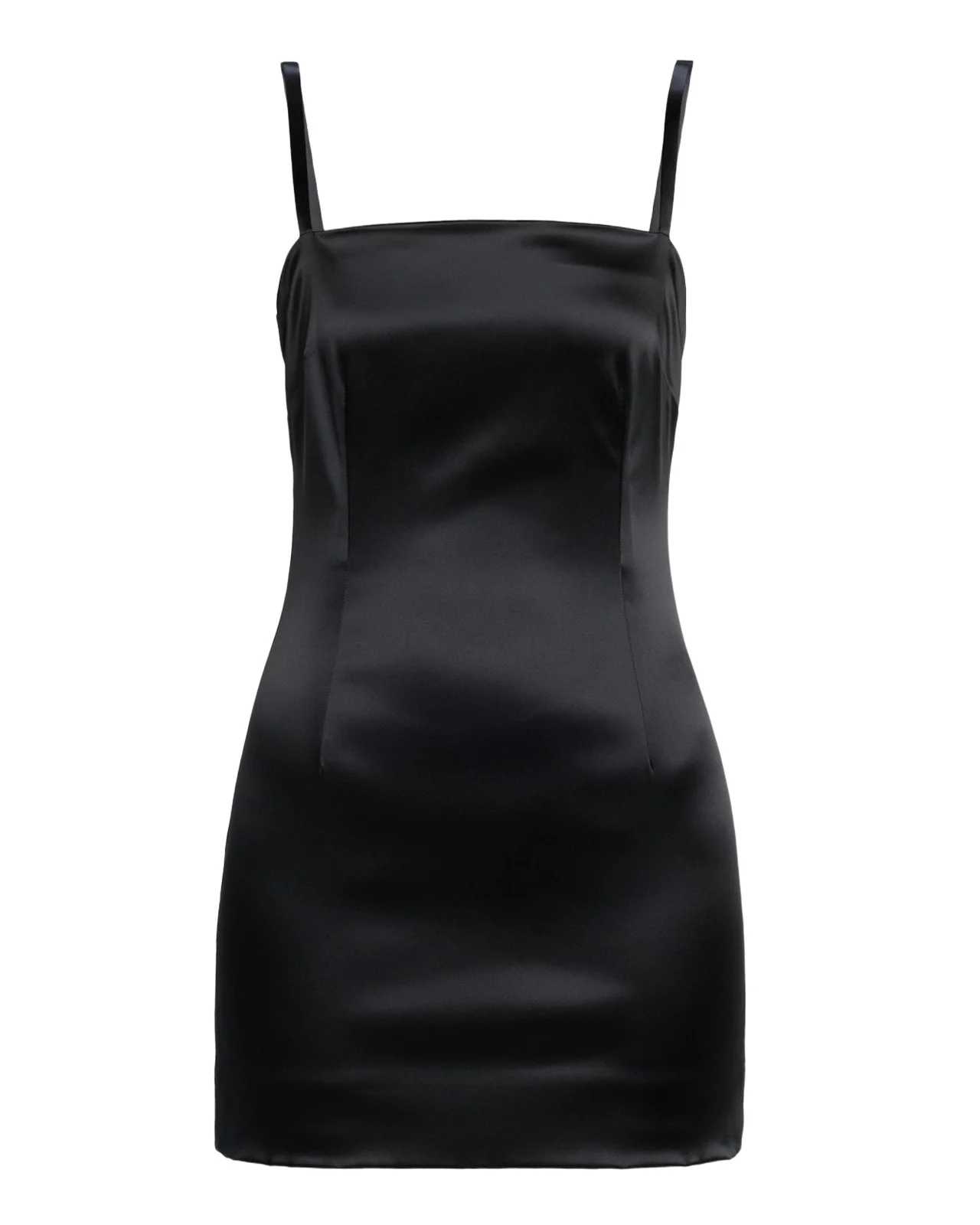 Dolce & Gabbana Stretch Satin Lace-Up Mini Dress