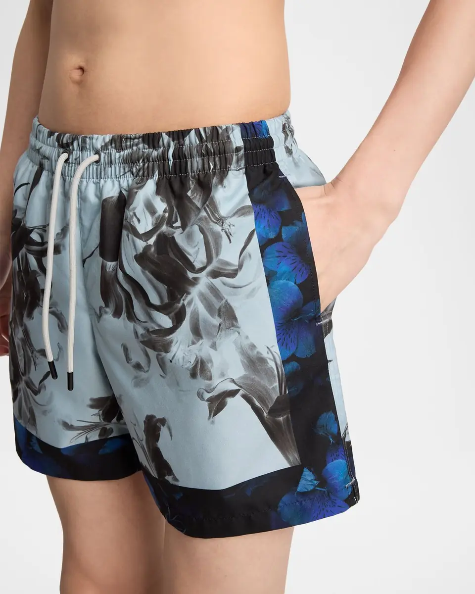Dries Van Noten Men's Phibbs Floral Nylon Swim Shorts | Thumbnail 4 Dries Van Noten Men's Phibbs Floral Nylon Swim Shorts | Thumbnail 4