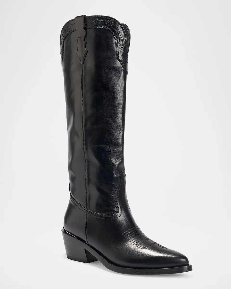 Partlow Selena Calfskin Tall Western Boots | Thumbnail 2 Partlow Selena Calfskin Tall Western Boots | Thumbnail 2
