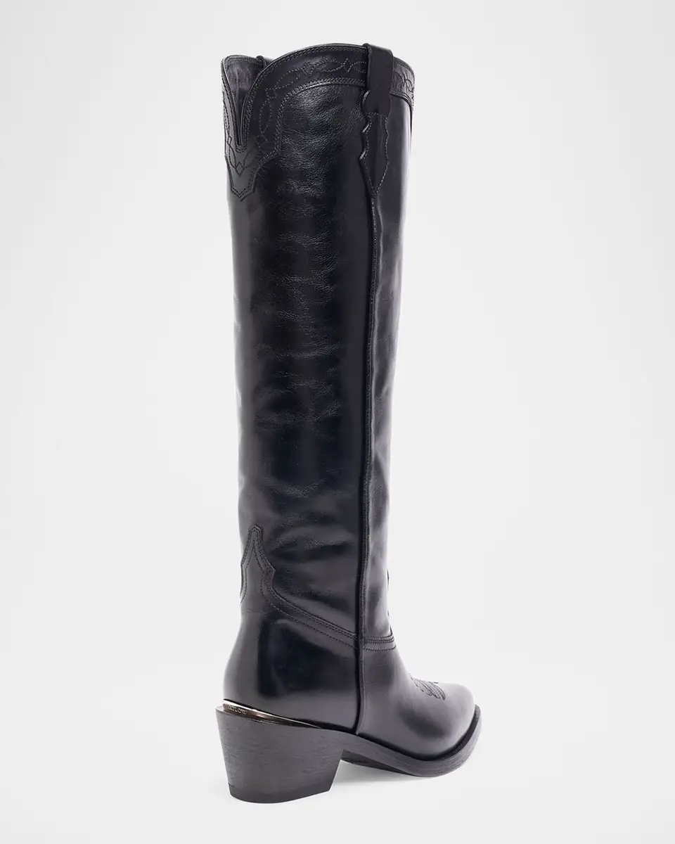 Partlow Selena Calfskin Tall Western Boots | Thumbnail 3 Partlow Selena Calfskin Tall Western Boots | Thumbnail 3