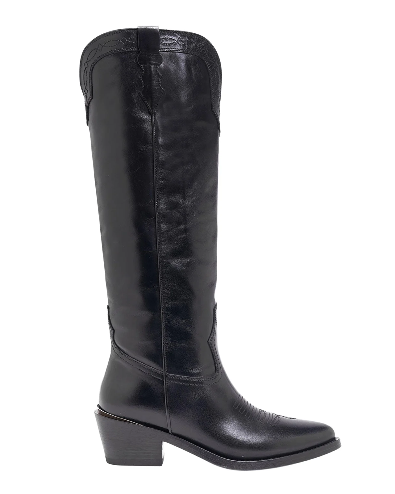 Partlow Selena Calfskin Tall Western Boots