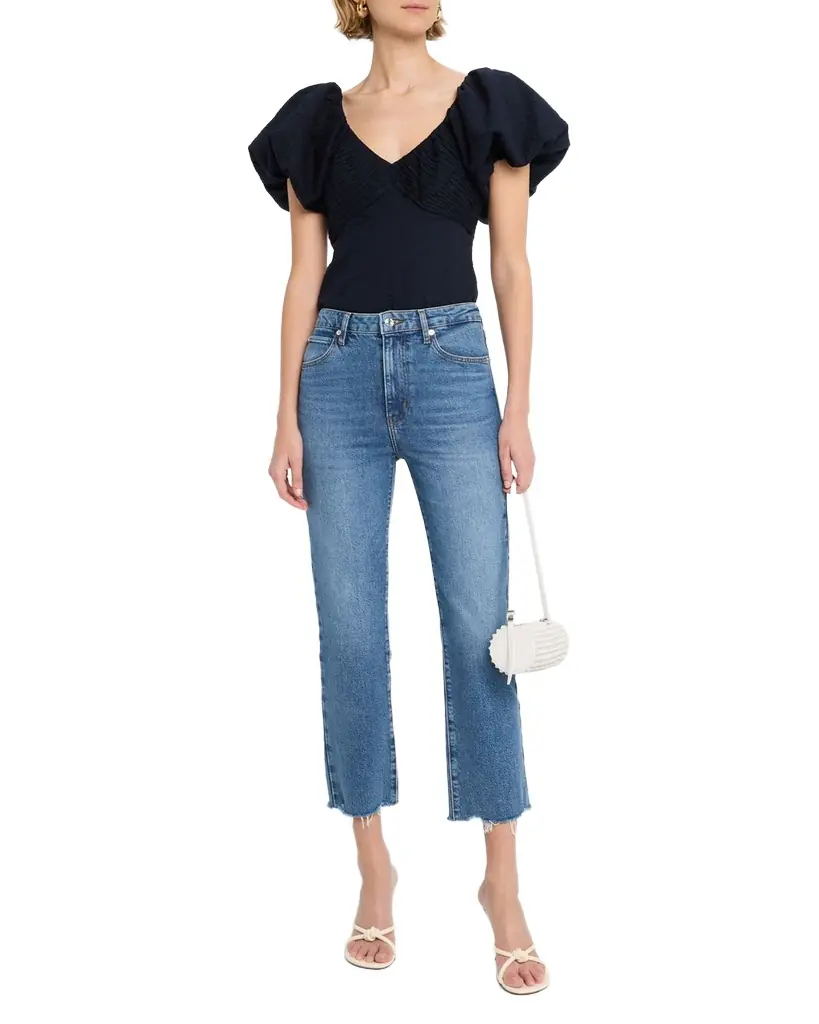 Frame The Ruler Crop Jeans