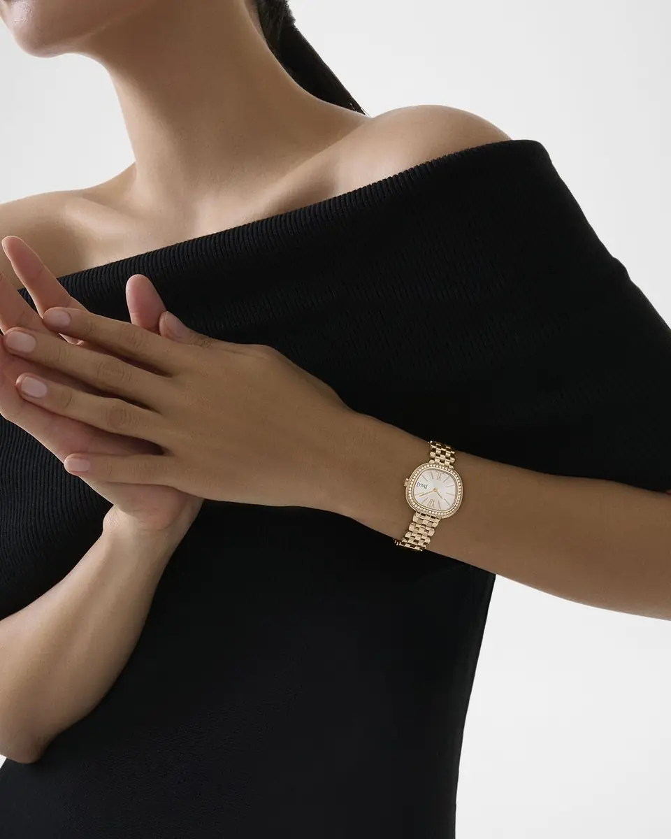 Piaget 29mm 18K Rose Gold Diamond Bezel Sixtie Watch | Thumbnail 5 Piaget 29mm 18K Rose Gold Diamond Bezel Sixtie Watch | Thumbnail 5