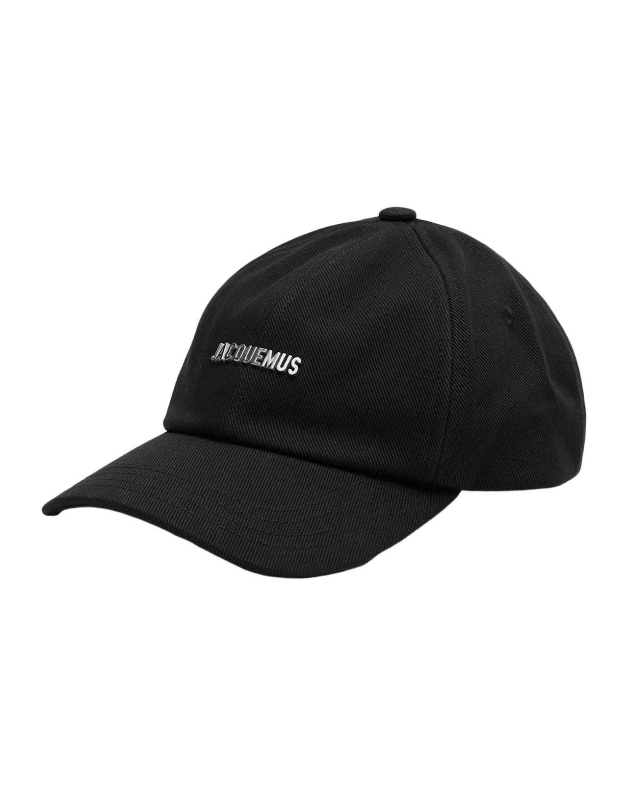 Jacquemus Men's Gadjo Denim Metal-Logo Baseball Cap