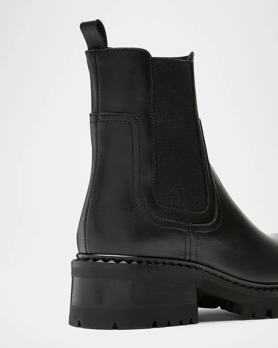 La Canadienne Cory Leather Lug-Sole Chelsea Booties | Thumbnail 3 La Canadienne Cory Leather Lug-Sole Chelsea Booties | Thumbnail 3