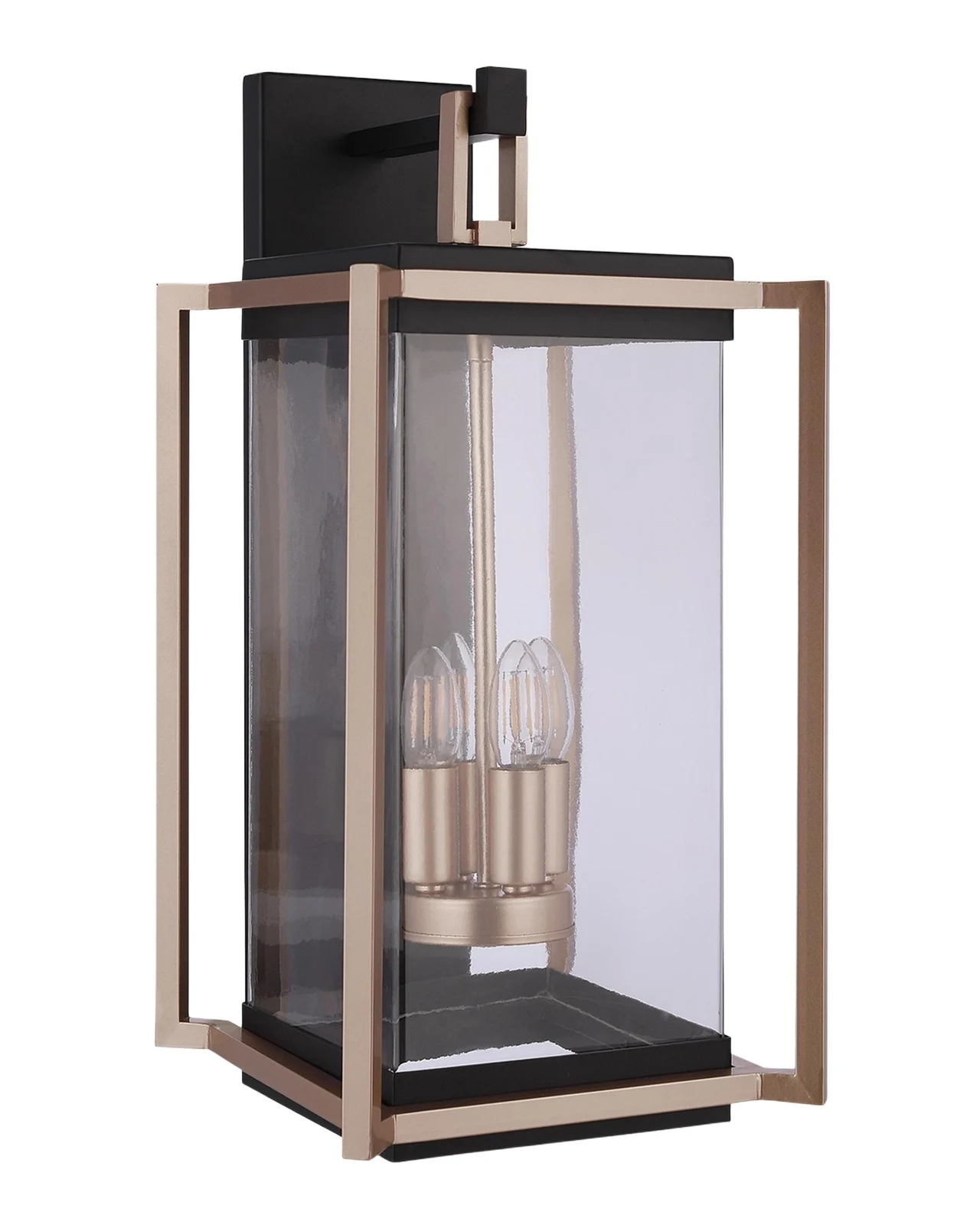 Ellington Metalwork 27" Large 4-Light Outdoor Wall Lantern