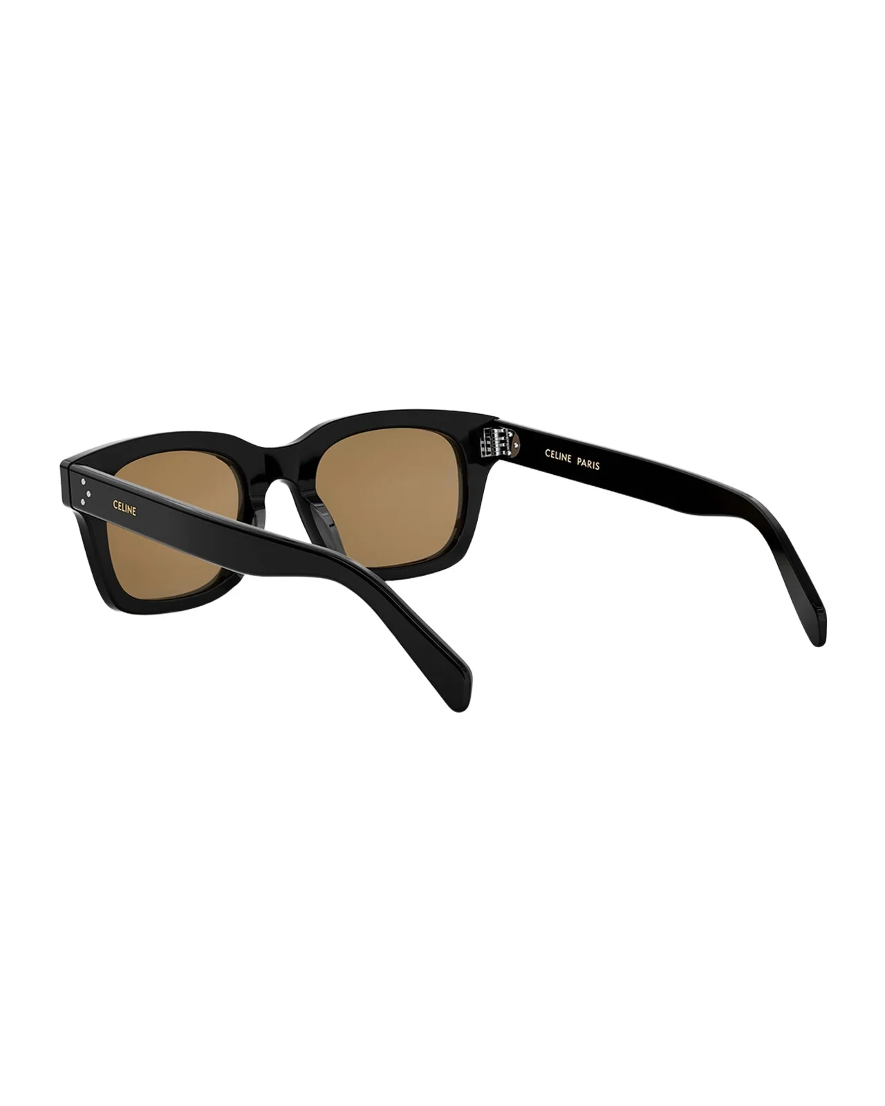 Men's Bold 3-Dots Nylon Square Sunglasses