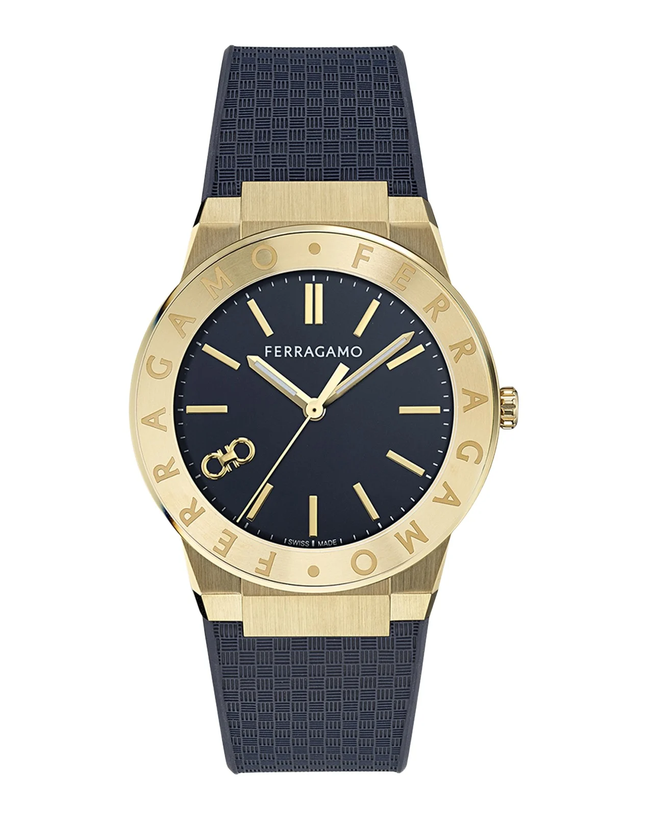 Sapphire Logo 41mm IP Yellow Gold Recycled PU Watch Sapphire Logo 41mm IP Yellow Gold Recycled PU Watch