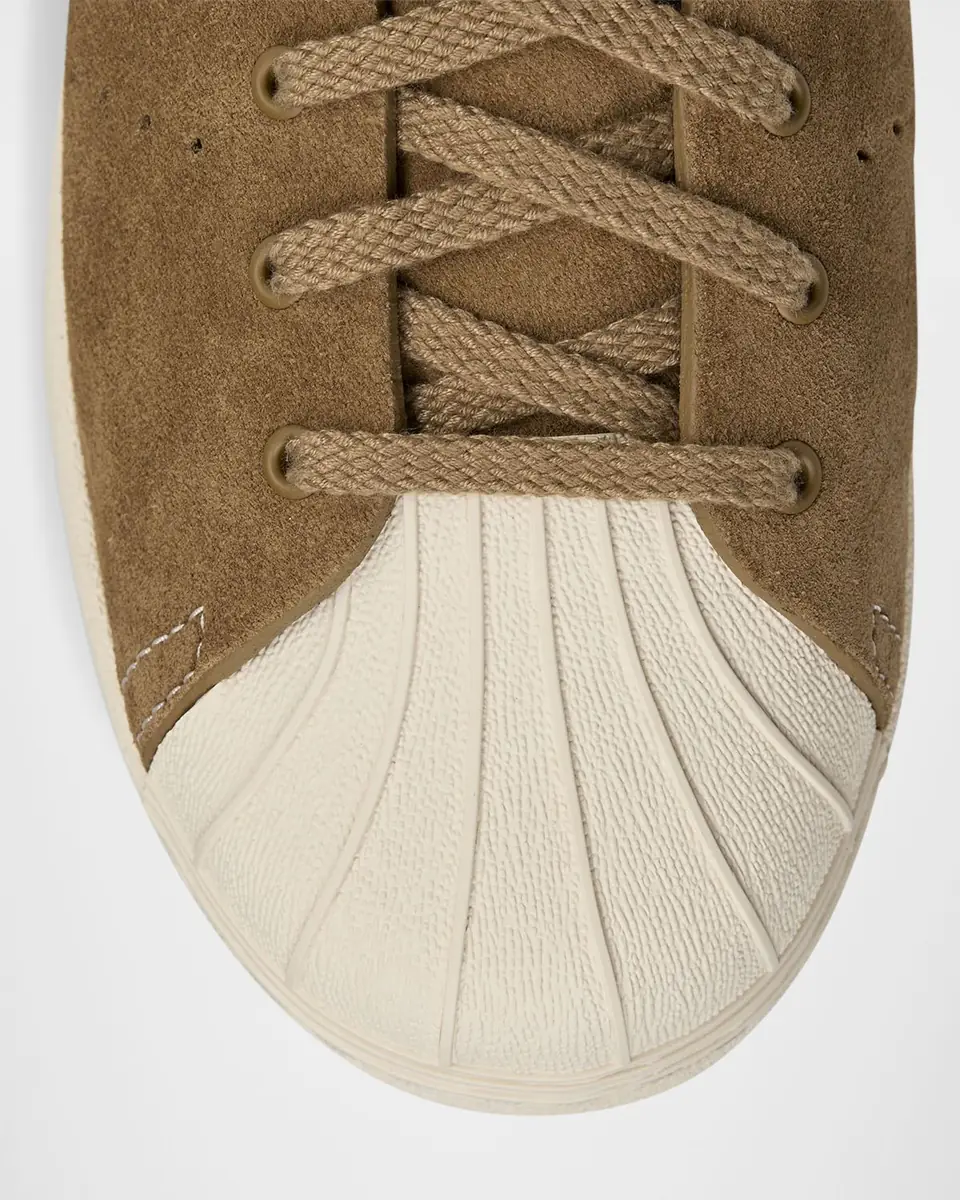 adidas x Wales Bonner x Wales Bonner Men's Superstar Suede High-Top Sneakers | Thumbnail 4 adidas x Wales Bonner x Wales Bonner Men's Superstar Suede High-Top Sneakers | Thumbnail 4