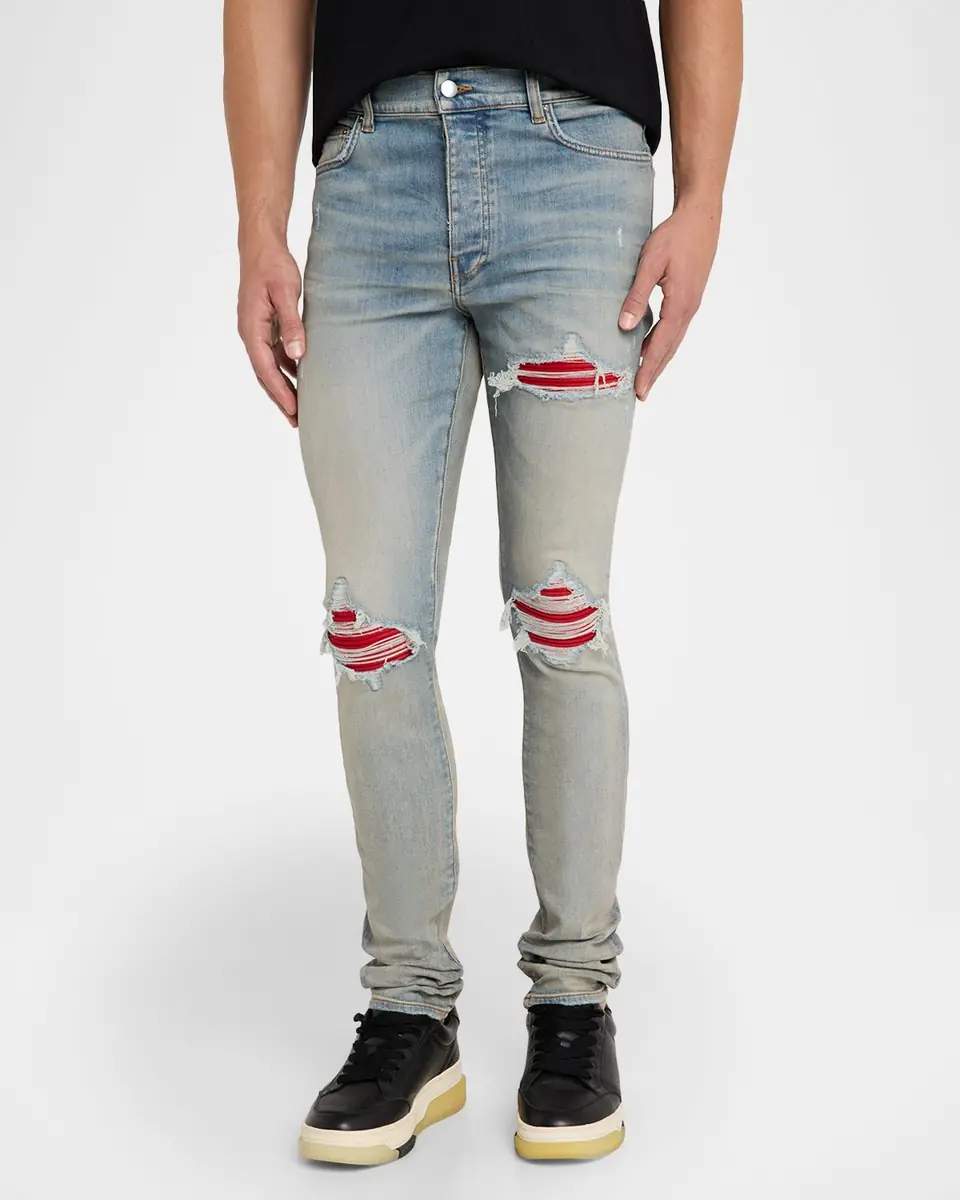 AMIRI Men's MX1 Distressed Skinny Jeans | Thumbnail 4 AMIRI Men's MX1 Distressed Skinny Jeans | Thumbnail 4