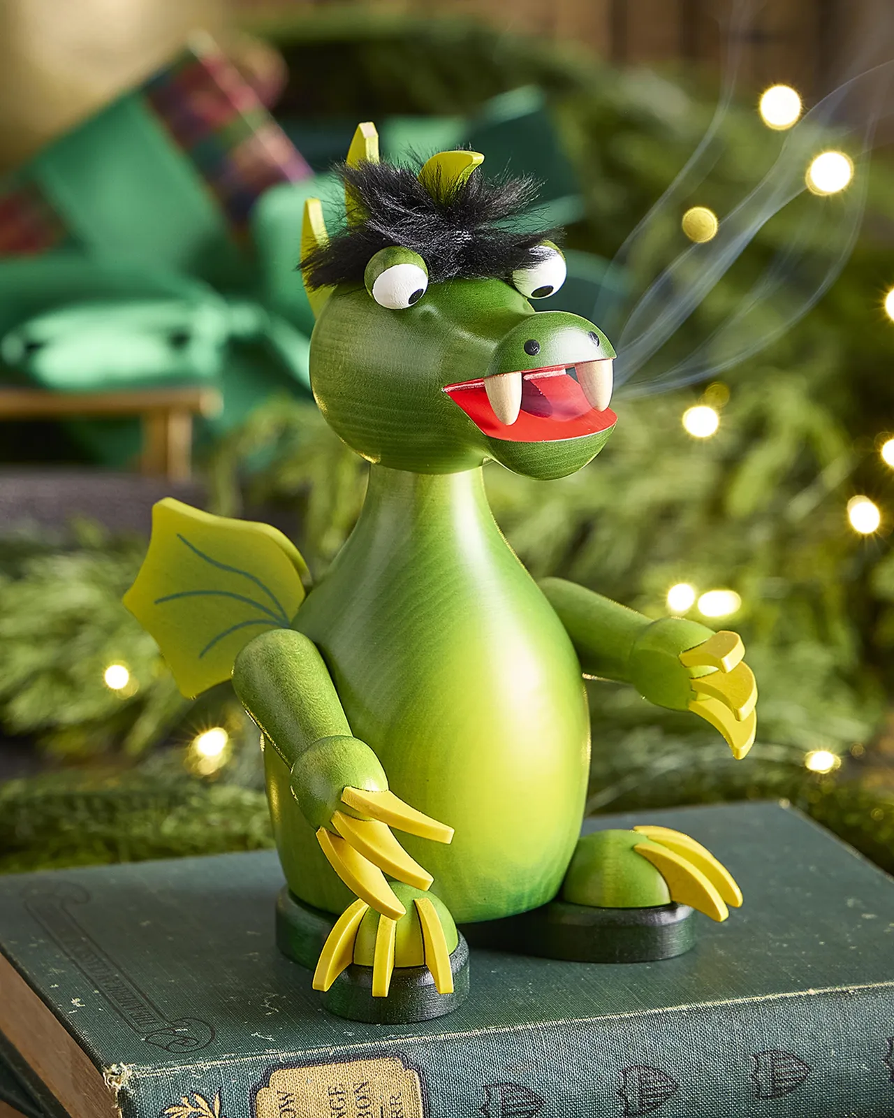 Ulbricht Small Green Dragon Figurine