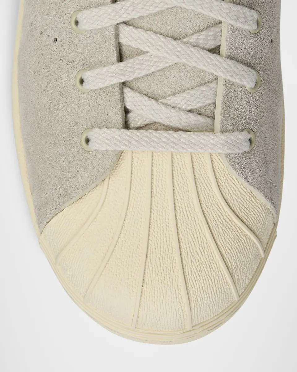 adidas x Wales Bonner x Wales Bonner Men's Superstar Suede High-Top Sneakers | Thumbnail 4 adidas x Wales Bonner x Wales Bonner Men's Superstar Suede High-Top Sneakers | Thumbnail 4