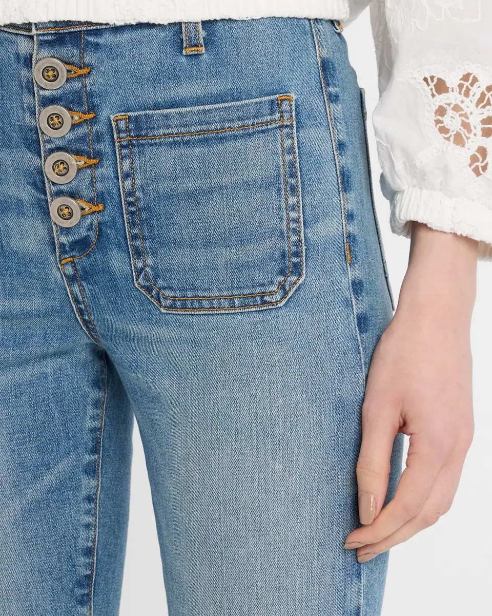 Ramy Brook Cindy High-Rise Flare Jeans | Thumbnail 5 Ramy Brook Cindy High-Rise Flare Jeans | Thumbnail 5