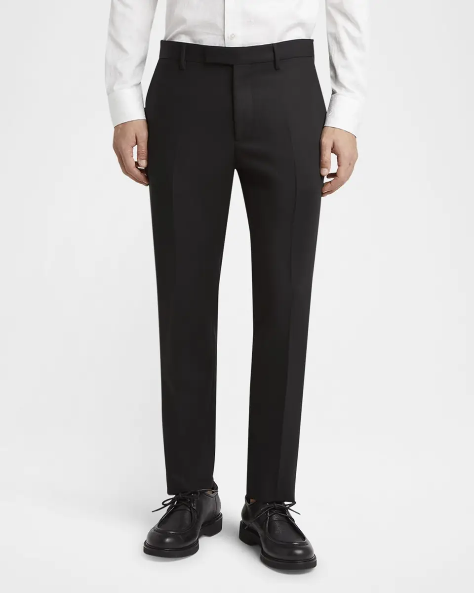Etro Men's Slim Flat-Front Evening Pants | Thumbnail 3 Etro Men's Slim Flat-Front Evening Pants | Thumbnail 3