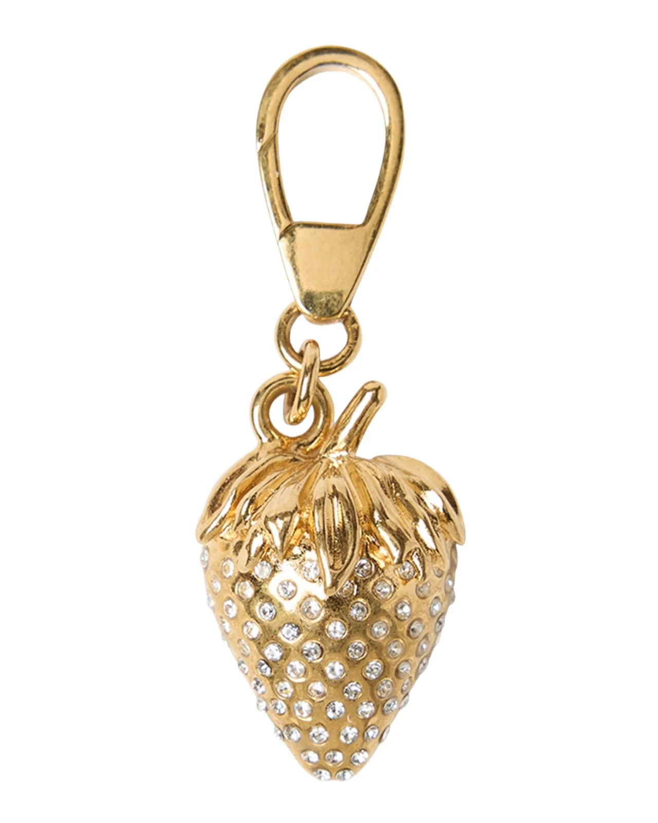 Golden Goose Crystal-Embellished Strawberry Bag Charm