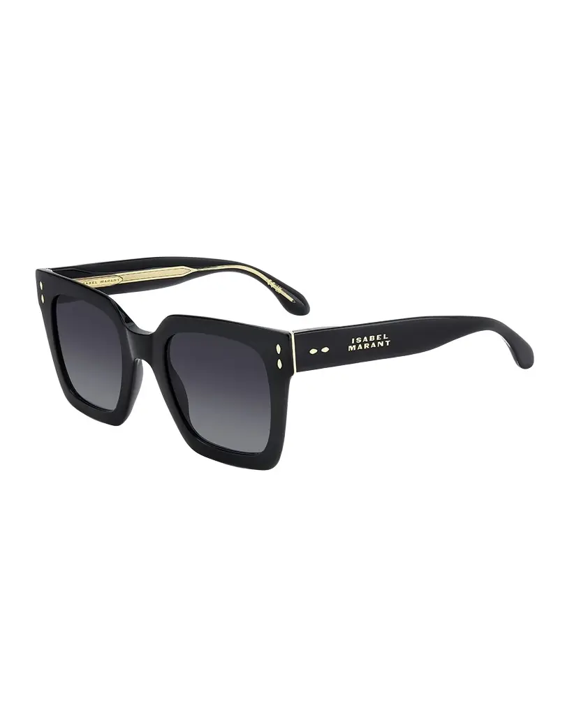 Isabel Marant Logo Square Acetate Sunglasses | Image 1 Isabel Marant Logo Square Acetate Sunglasses | Image 1