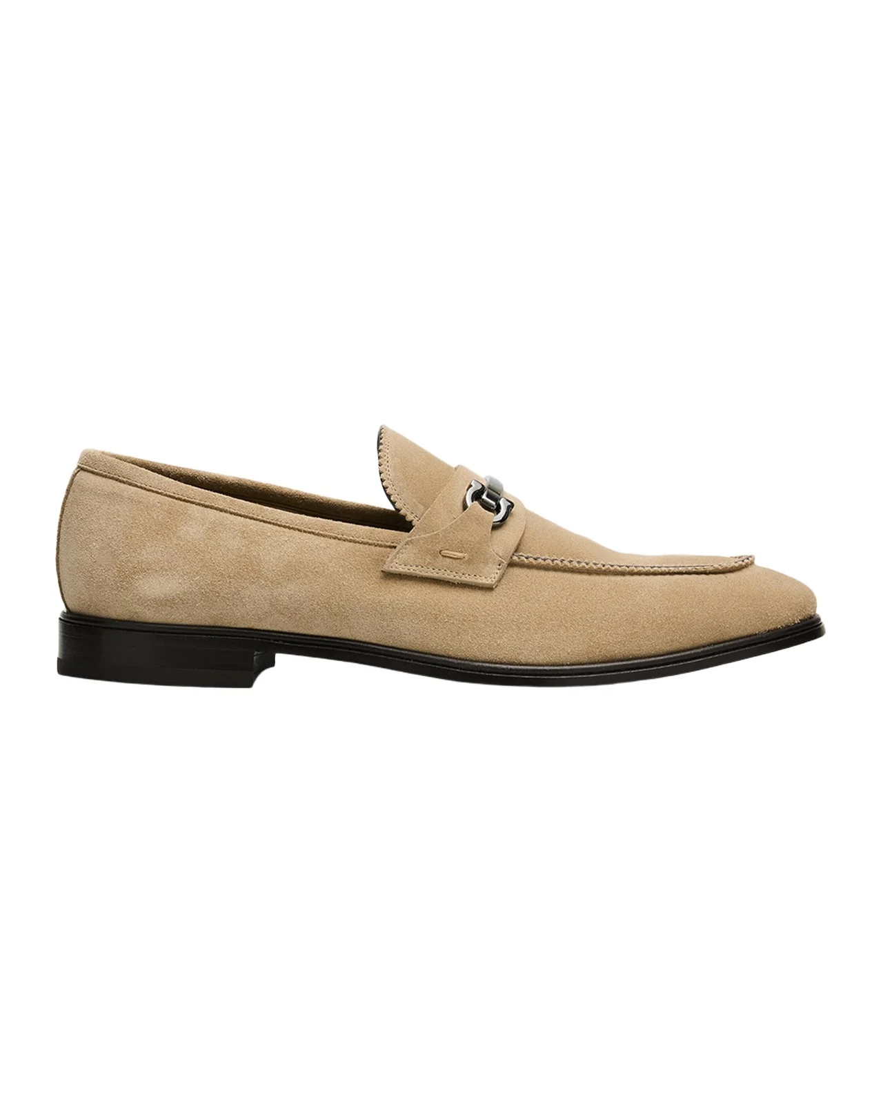 Men's Bentley Gancini Bit Suede Moccasins