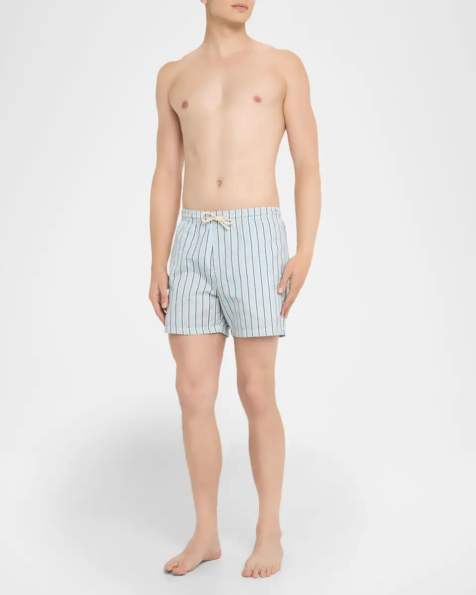 Loro Piana Men's Daneu Stripe Swim Shorts | Thumbnail 2 Loro Piana Men's Daneu Stripe Swim Shorts | Thumbnail 2