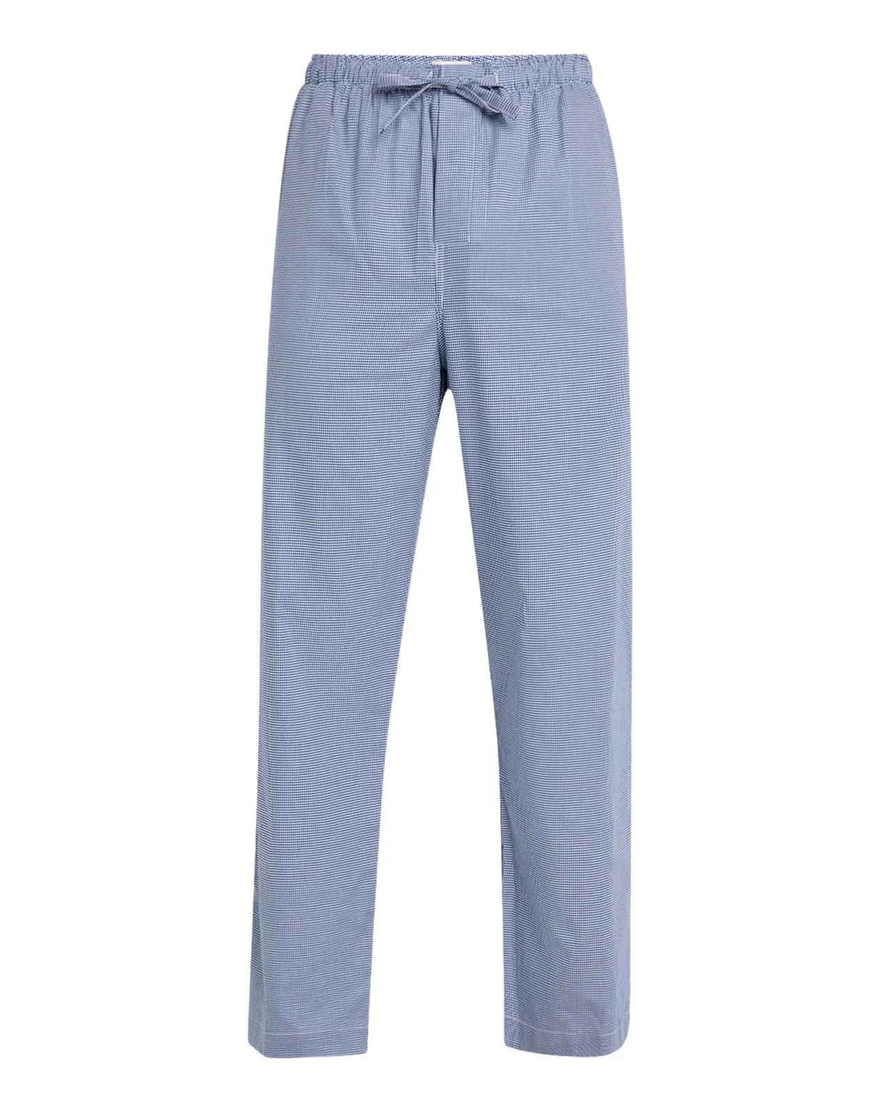 Derek Rose Men's Barker Micro Houndstooth Cotton Lounge Pants