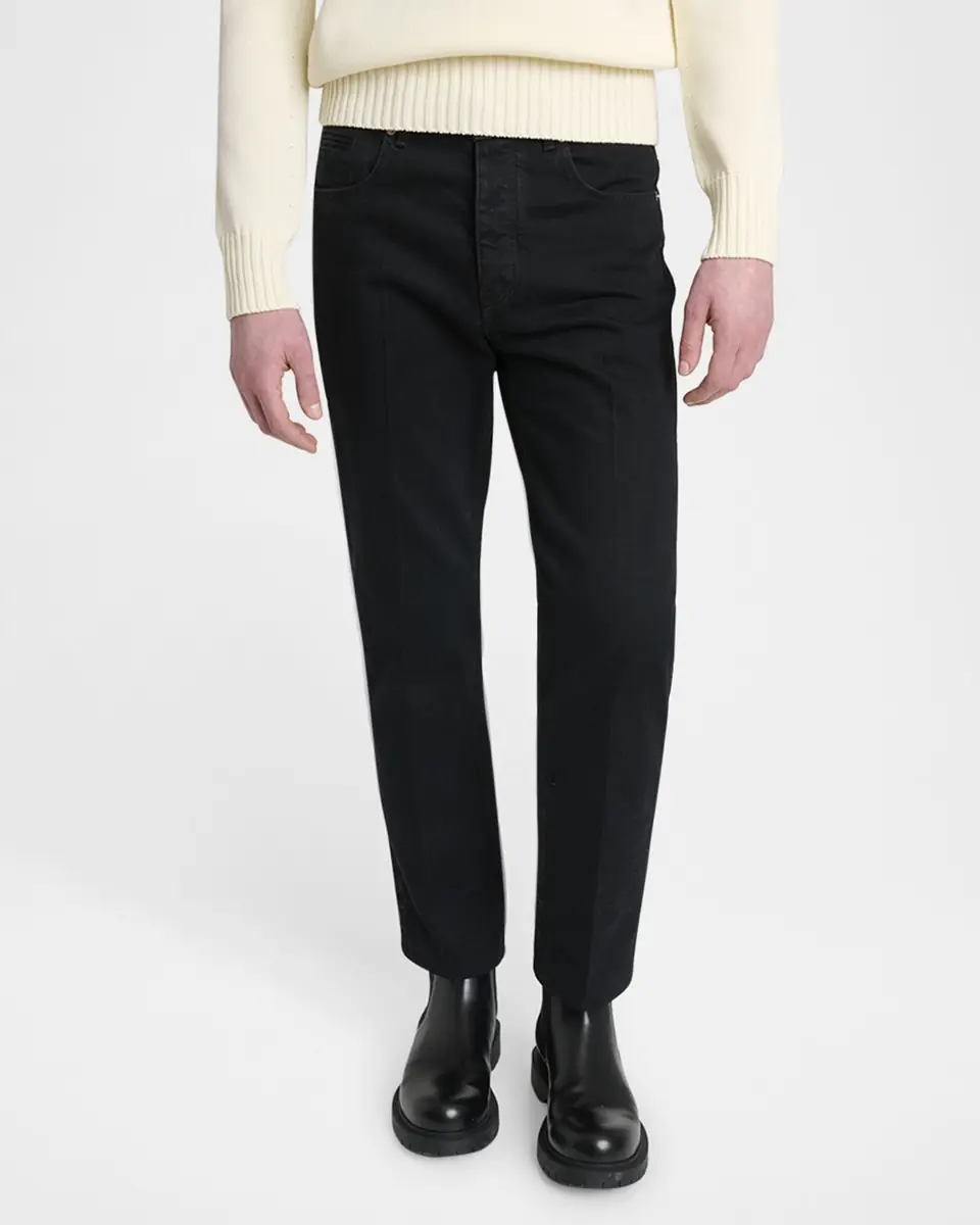 Givenchy Men's Straight-Fit Black Denim Jeans | Thumbnail 3