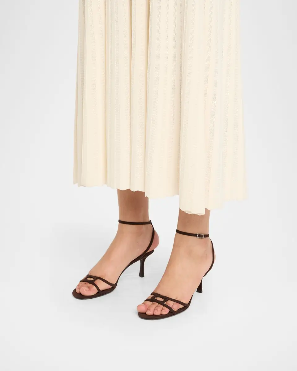 Jimmy Choo 1998 Leo Suede Ankle-Strap Sandals | Thumbnail 2