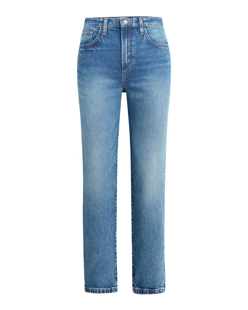 Favorite Daughter The Valentina Super-High Rise Straight Jeans | Image 1 Favorite Daughter The Valentina Super-High Rise Straight Jeans | Image 1