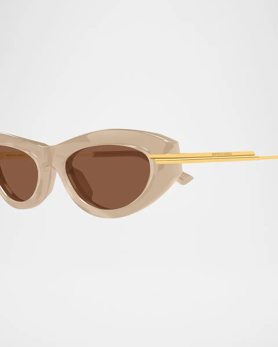 Bottega Veneta Recycled Acetate Cat-Eye Sunglasses | Thumbnail 3 Bottega Veneta Recycled Acetate Cat-Eye Sunglasses | Thumbnail 3