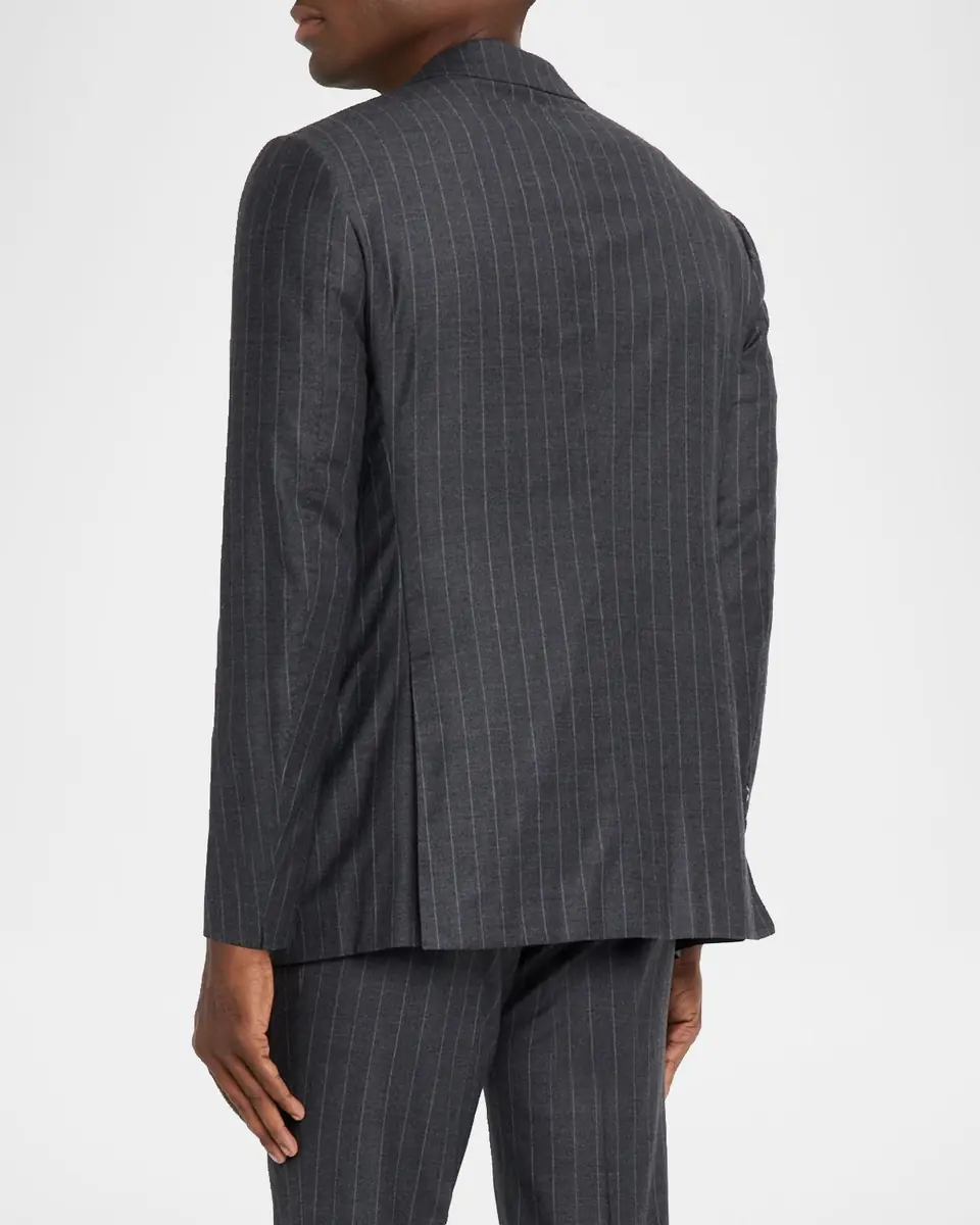 Kiton Men's Wool Pinstripe Two-Piece Suit | Thumbnail 3 Kiton Men's Wool Pinstripe Two-Piece Suit | Thumbnail 3