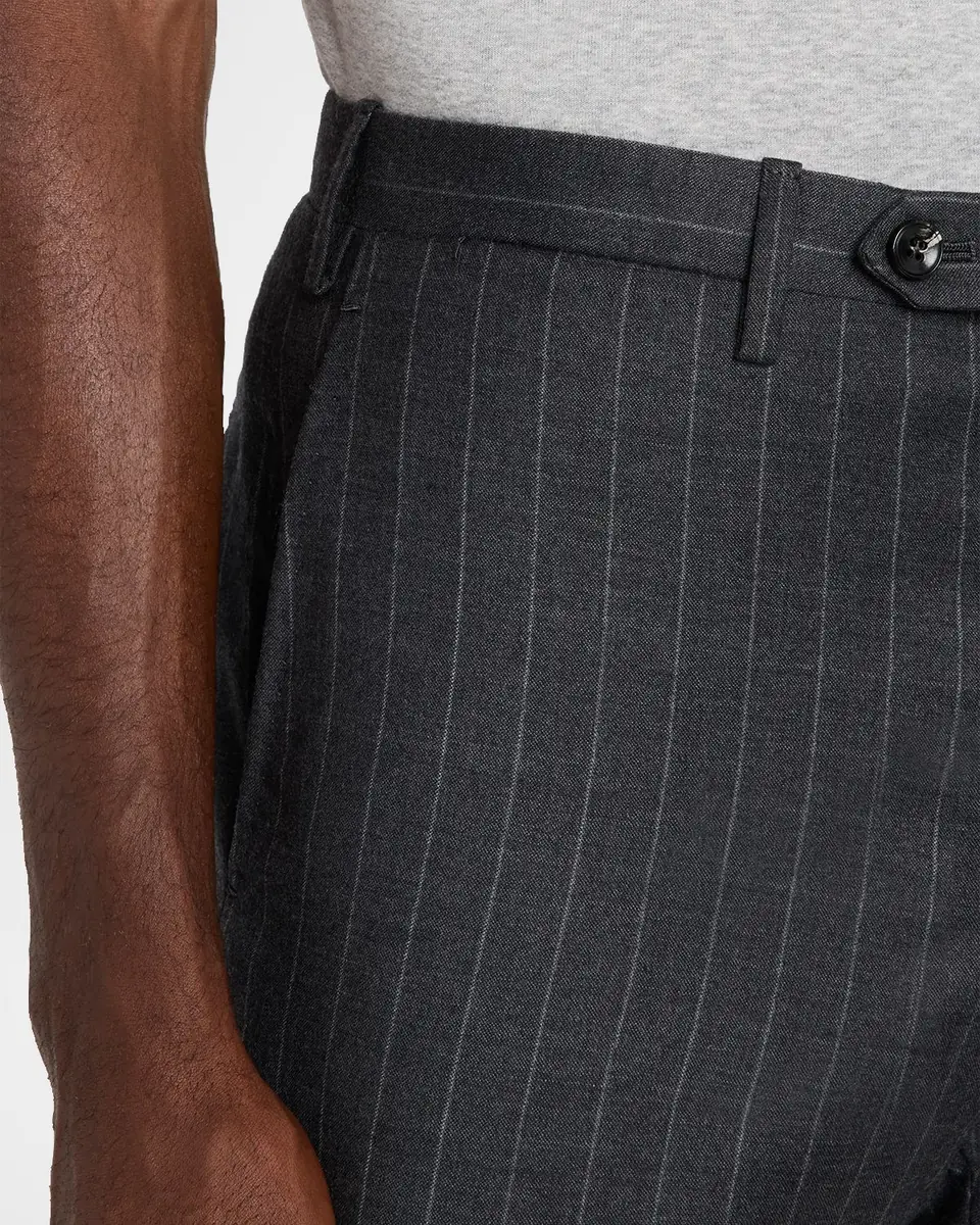 Kiton Men's Wool Pinstripe Two-Piece Suit | Thumbnail 10 Kiton Men's Wool Pinstripe Two-Piece Suit | Thumbnail 10
