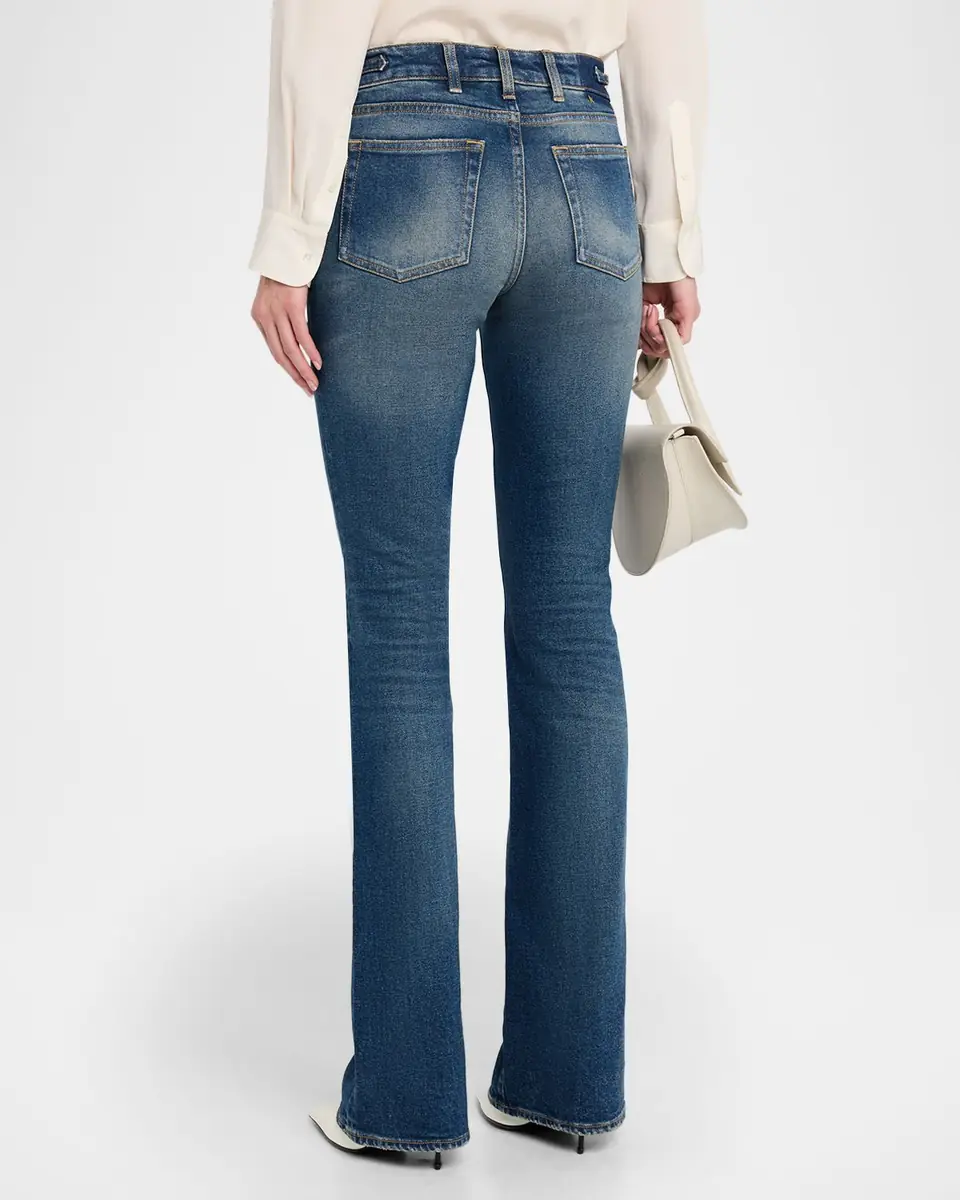 Golden Goose Journey Ophelia Bootcut Chain Jeans | Thumbnail 3 Golden Goose Journey Ophelia Bootcut Chain Jeans | Thumbnail 3
