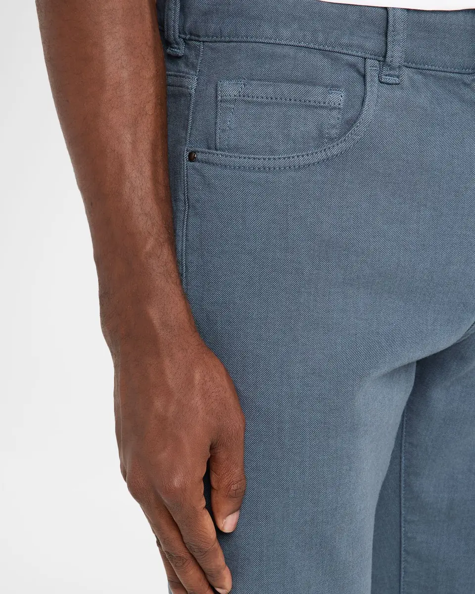 Canali Men's Cotton-Stretch Trim Fit Five-Pocket Pants | Thumbnail 5 Canali Men's Cotton-Stretch Trim Fit Five-Pocket Pants | Thumbnail 5