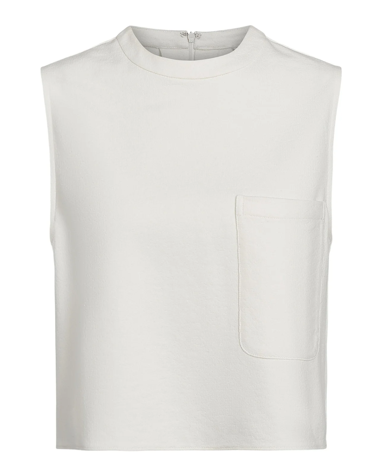 Cropped Leather Muscle Tank Cropped Leather Muscle Tank