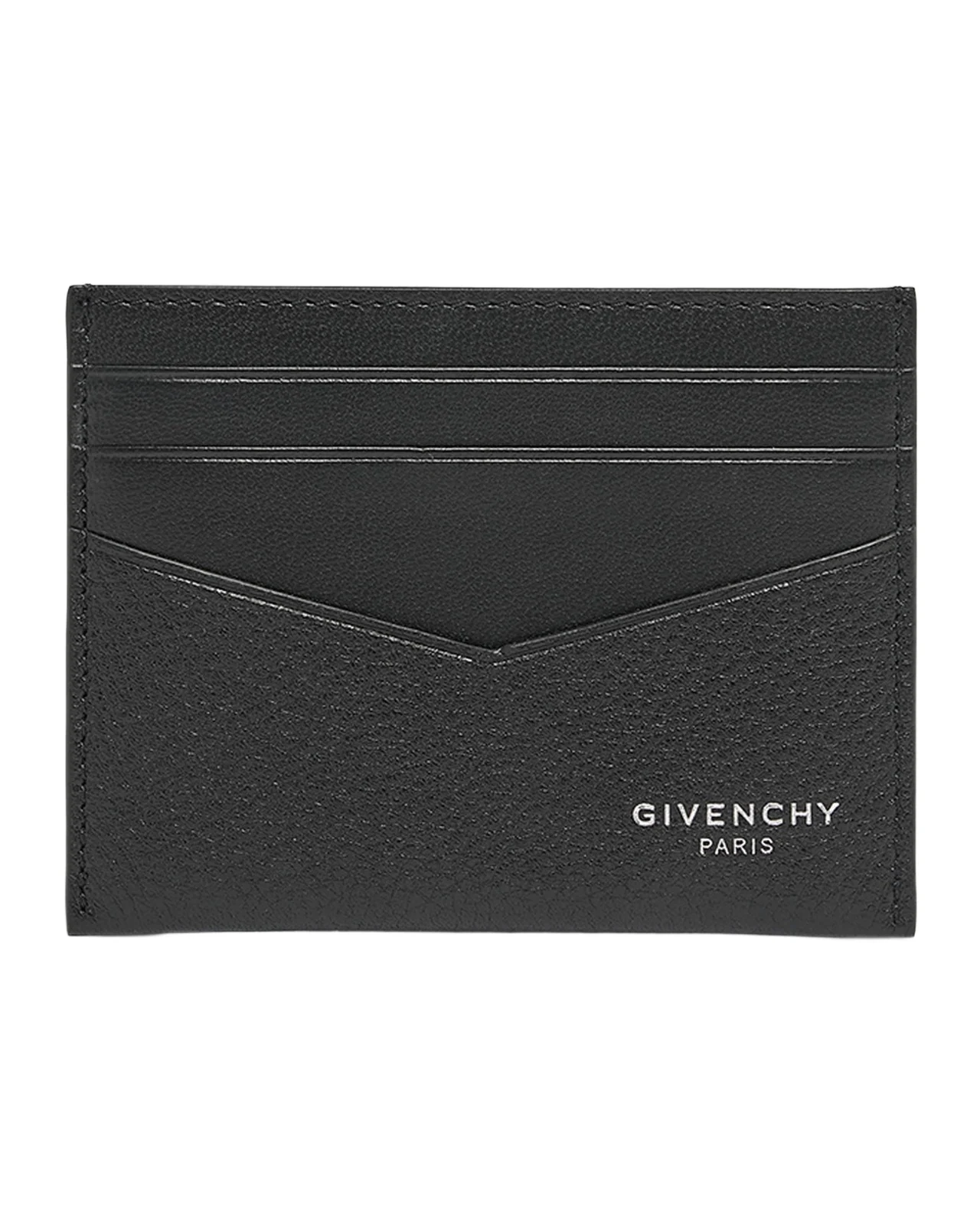 Men's Leather V-Cut Card Holder