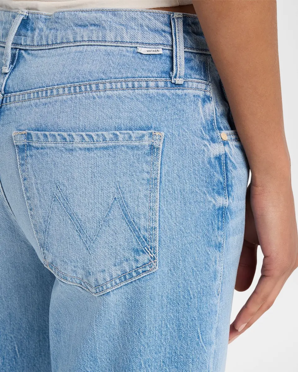 MOTHER Lil ' Mid-Rise Maven Ankle Jeans | Thumbnail 4