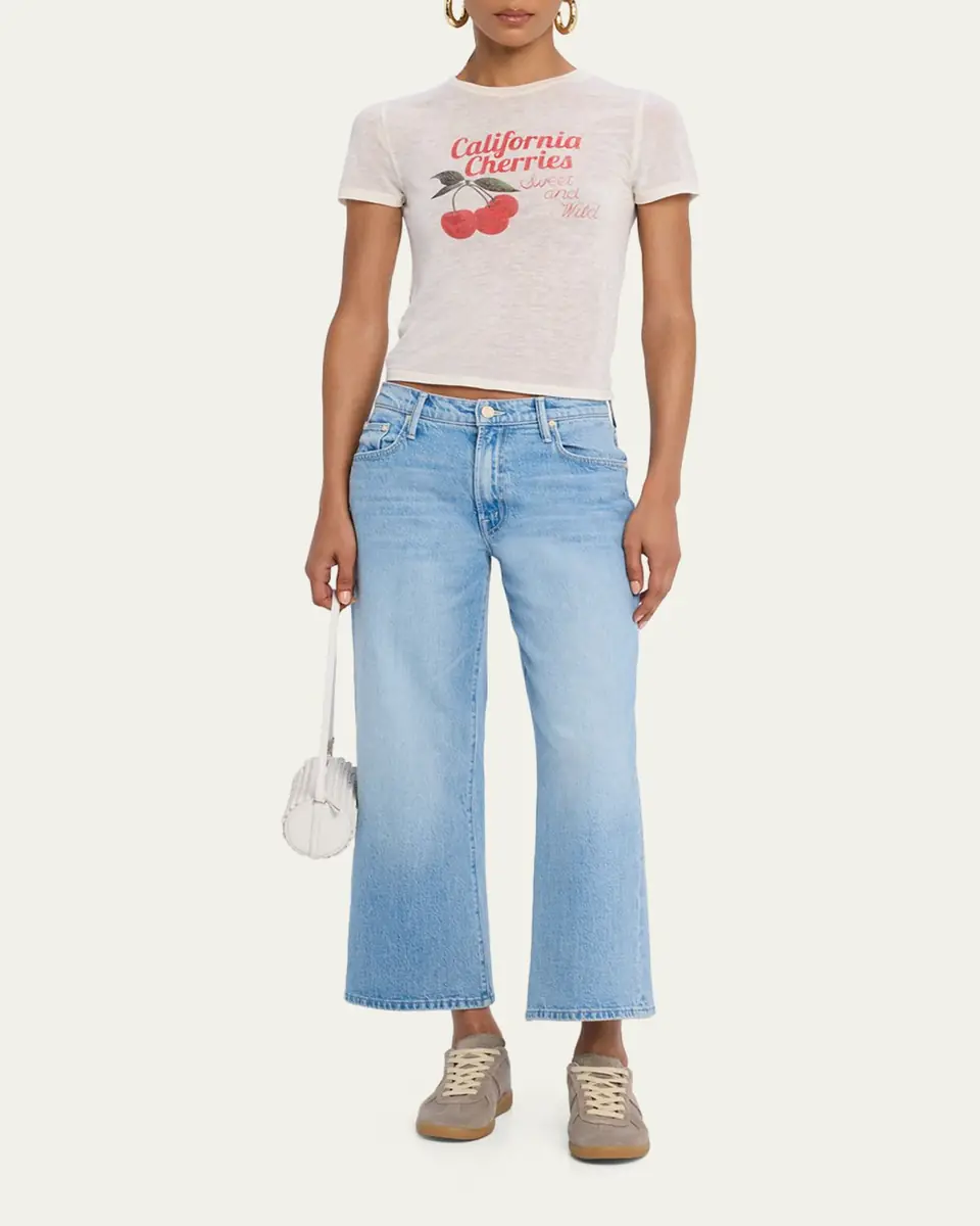MOTHER Lil ' Mid-Rise Maven Ankle Jeans | Thumbnail 6