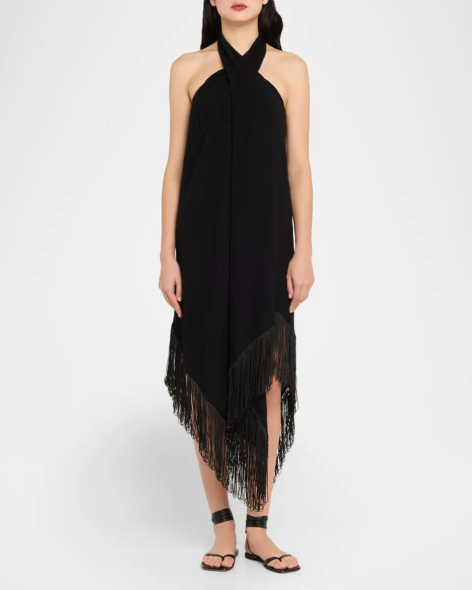 PQ Swim Kate Fringe-Trim Dress | Thumbnail 2