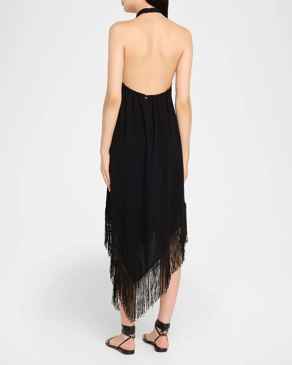 PQ Swim Kate Fringe-Trim Dress | Thumbnail 3