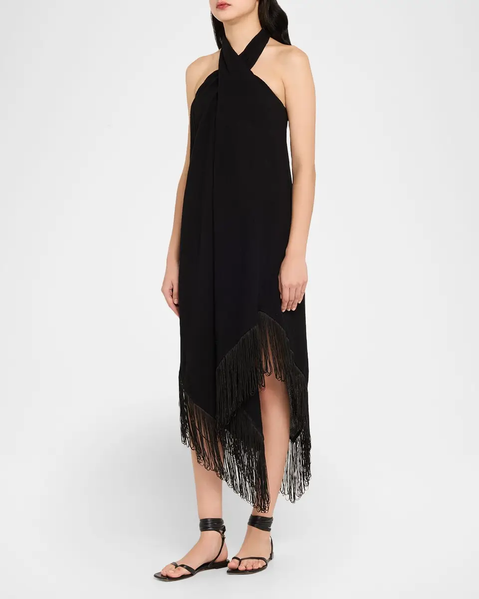 PQ Swim Kate Fringe-Trim Dress | Thumbnail 4