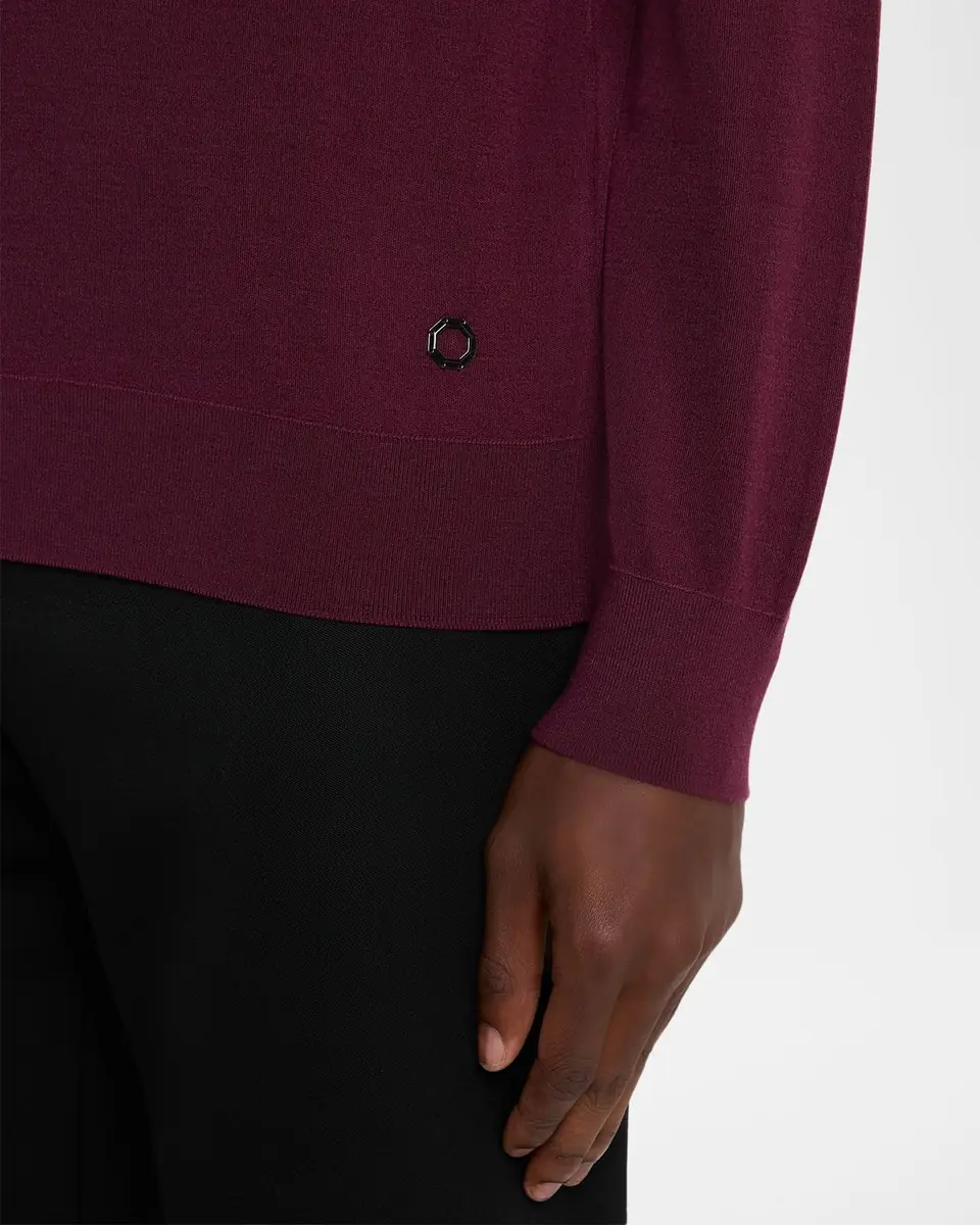 Stefano Ricci Men's Cashmere Quarter-Zip Polo Sweater | Thumbnail 4 Stefano Ricci Men's Cashmere Quarter-Zip Polo Sweater | Thumbnail 4