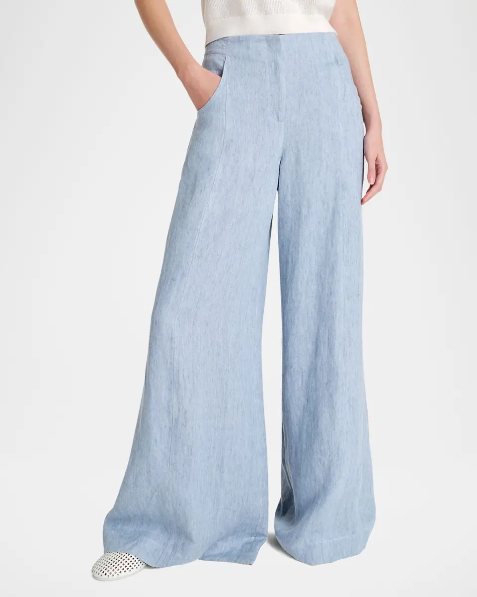 TWP Demie Wide-Leg Hemp Trousers | Thumbnail 2 TWP Demie Wide-Leg Hemp Trousers | Thumbnail 2