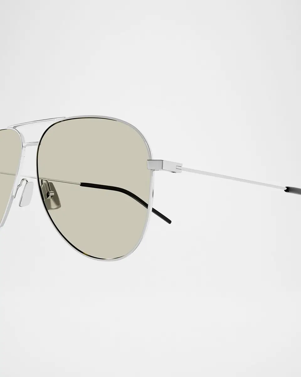 Saint Laurent Classic 11 Metal Aviator Sunglasses | Thumbnail 2 Saint Laurent Classic 11 Metal Aviator Sunglasses | Thumbnail 2