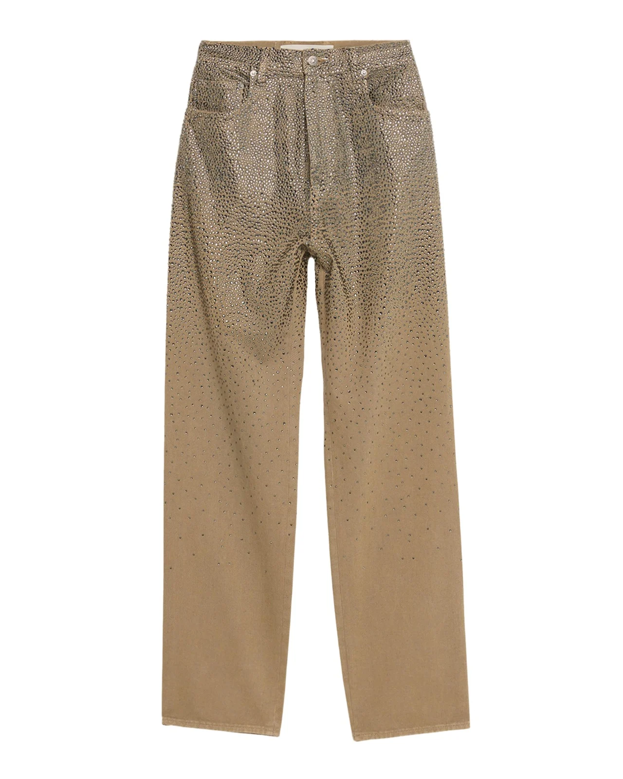 Golden Goose Journey Loose-Fit Swarovski Crystal Pants