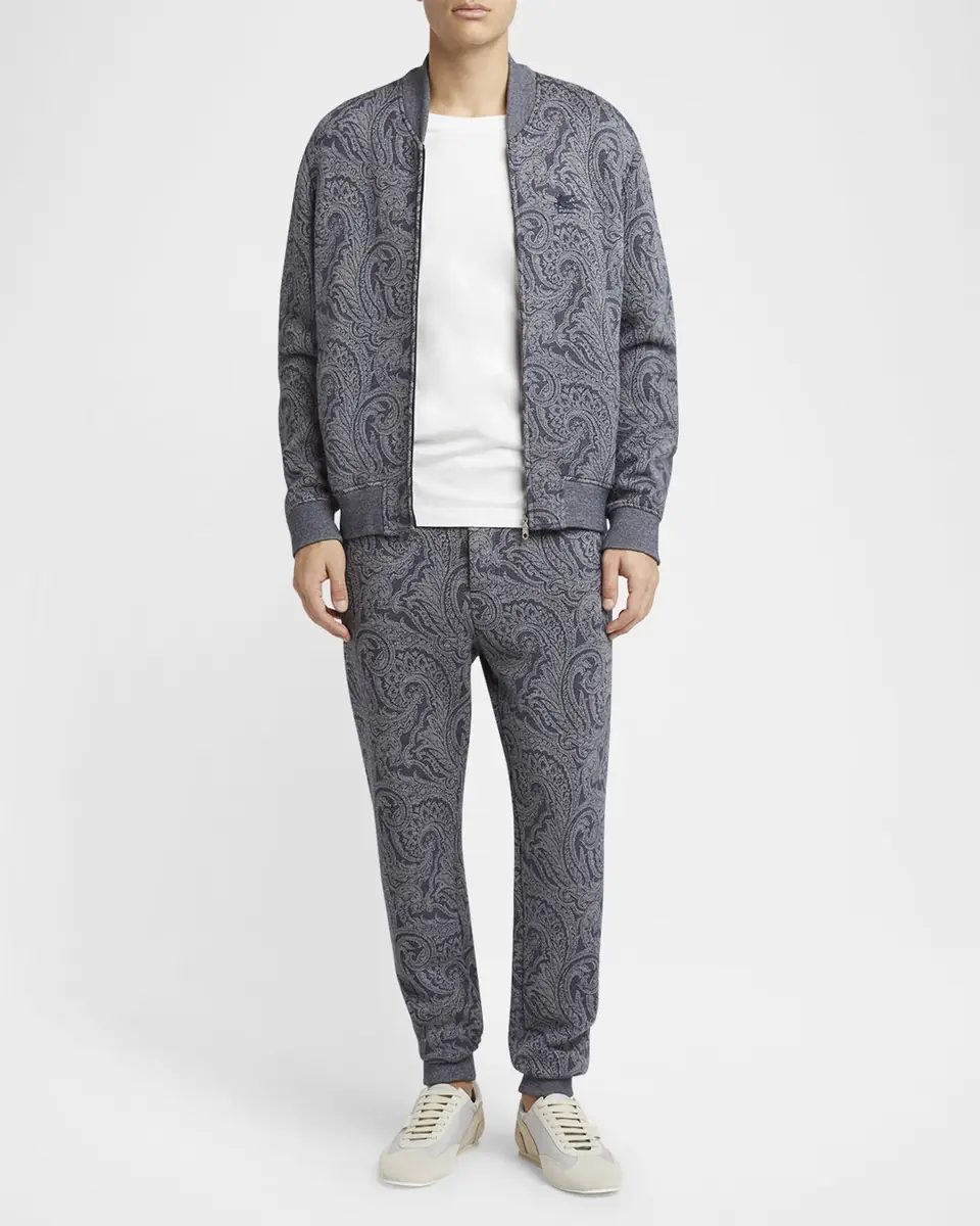 Etro Men's Paisley Sweatpants | Thumbnail 2