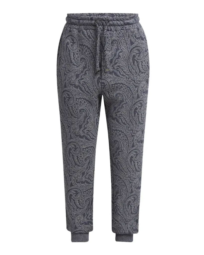 Etro Men's Paisley Sweatpants | Image 1 Etro Men's Paisley Sweatpants | Image 1