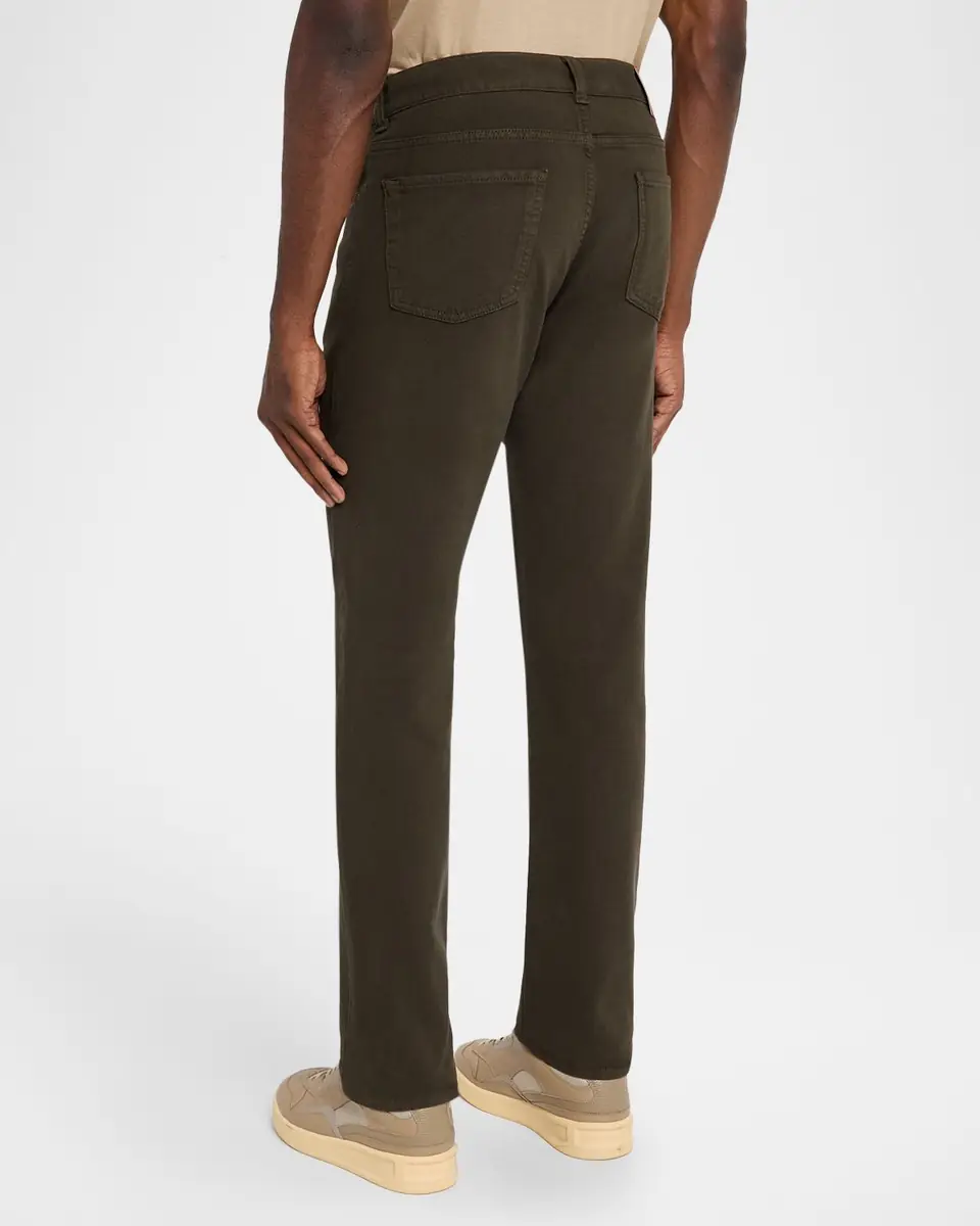 Canali Men's Cotton-Stretch Straight Fit Five-Pocket Pants | Thumbnail 3 Canali Men's Cotton-Stretch Straight Fit Five-Pocket Pants | Thumbnail 3
