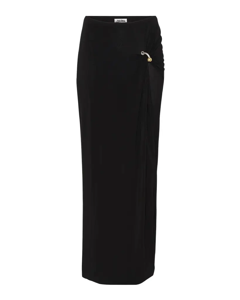 Jean Paul Gaultier Draped Piercing Maxi Skirt | Image 1 Jean Paul Gaultier Draped Piercing Maxi Skirt | Image 1
