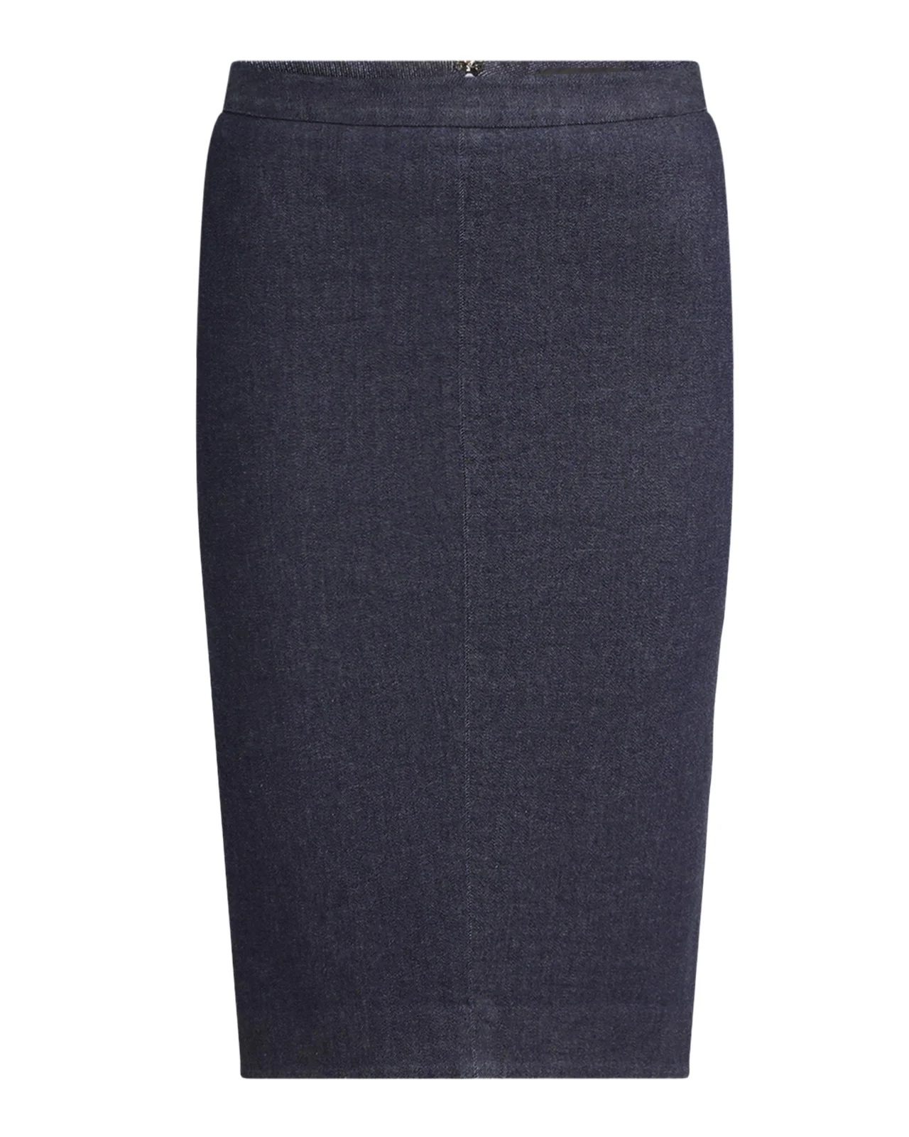 Stretch Denim Tailored Skirt Stretch Denim Tailored Skirt