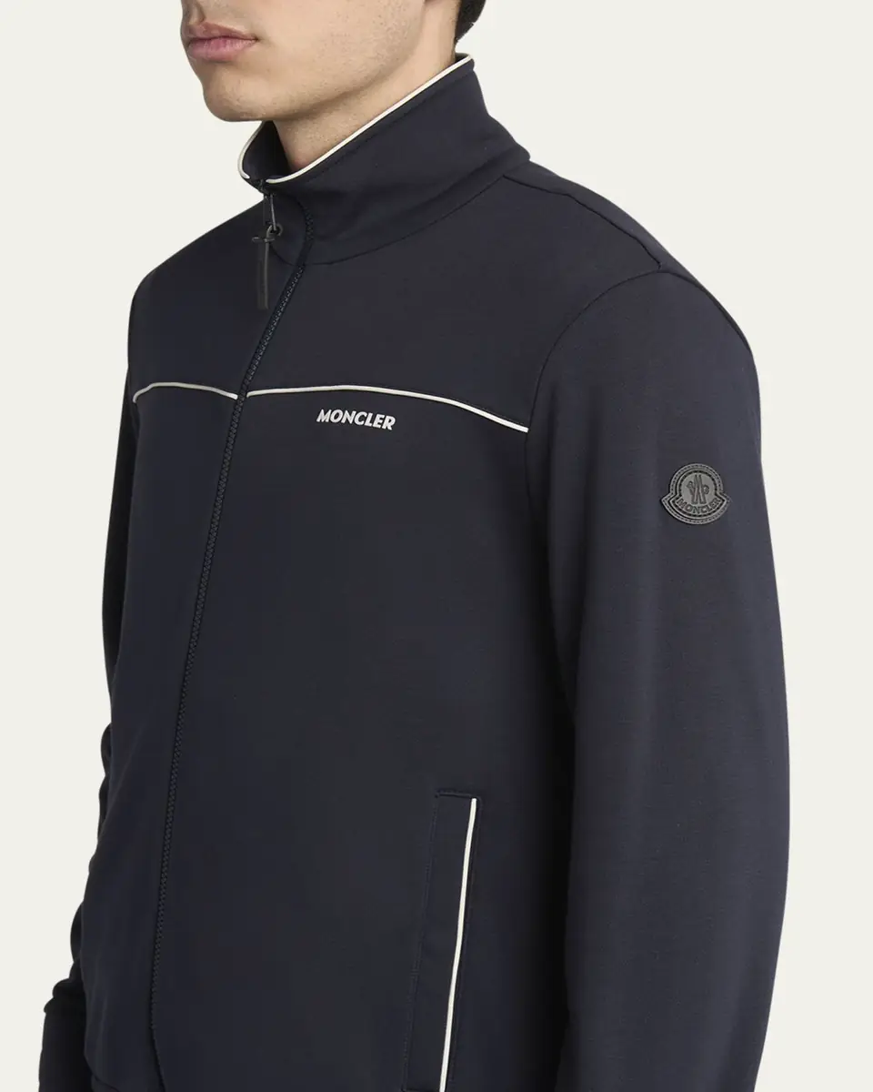 Moncler Men's Fleece Zip Jacket | Thumbnail 5