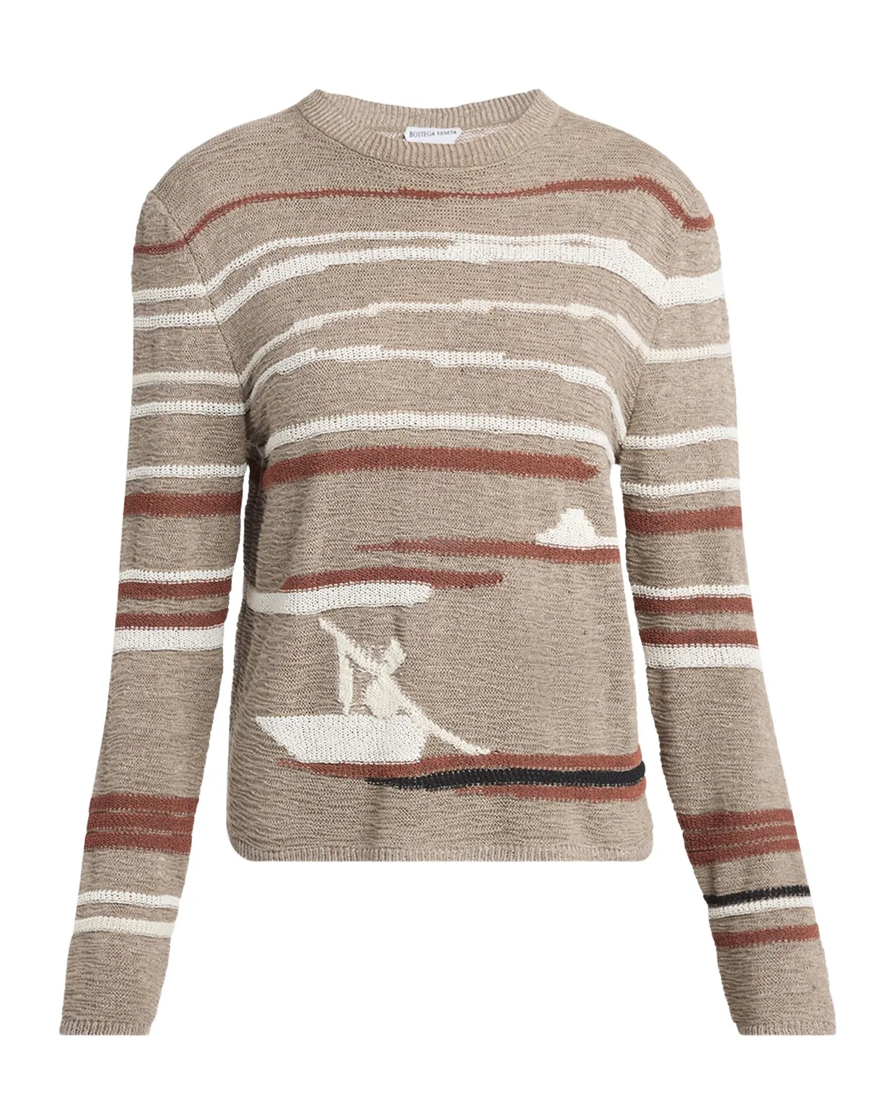 Graphic Intarsia Knit Sweater Graphic Intarsia Knit Sweater